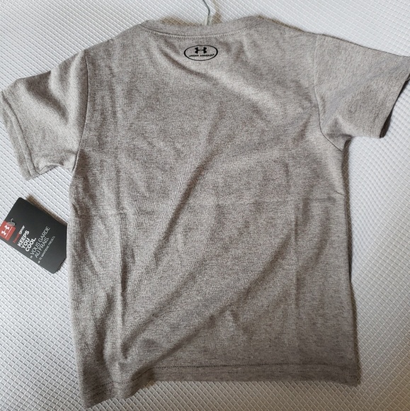 Under Armour Kids Heatgear Boy's Short Sleeve Tee - Picture 2 of 3